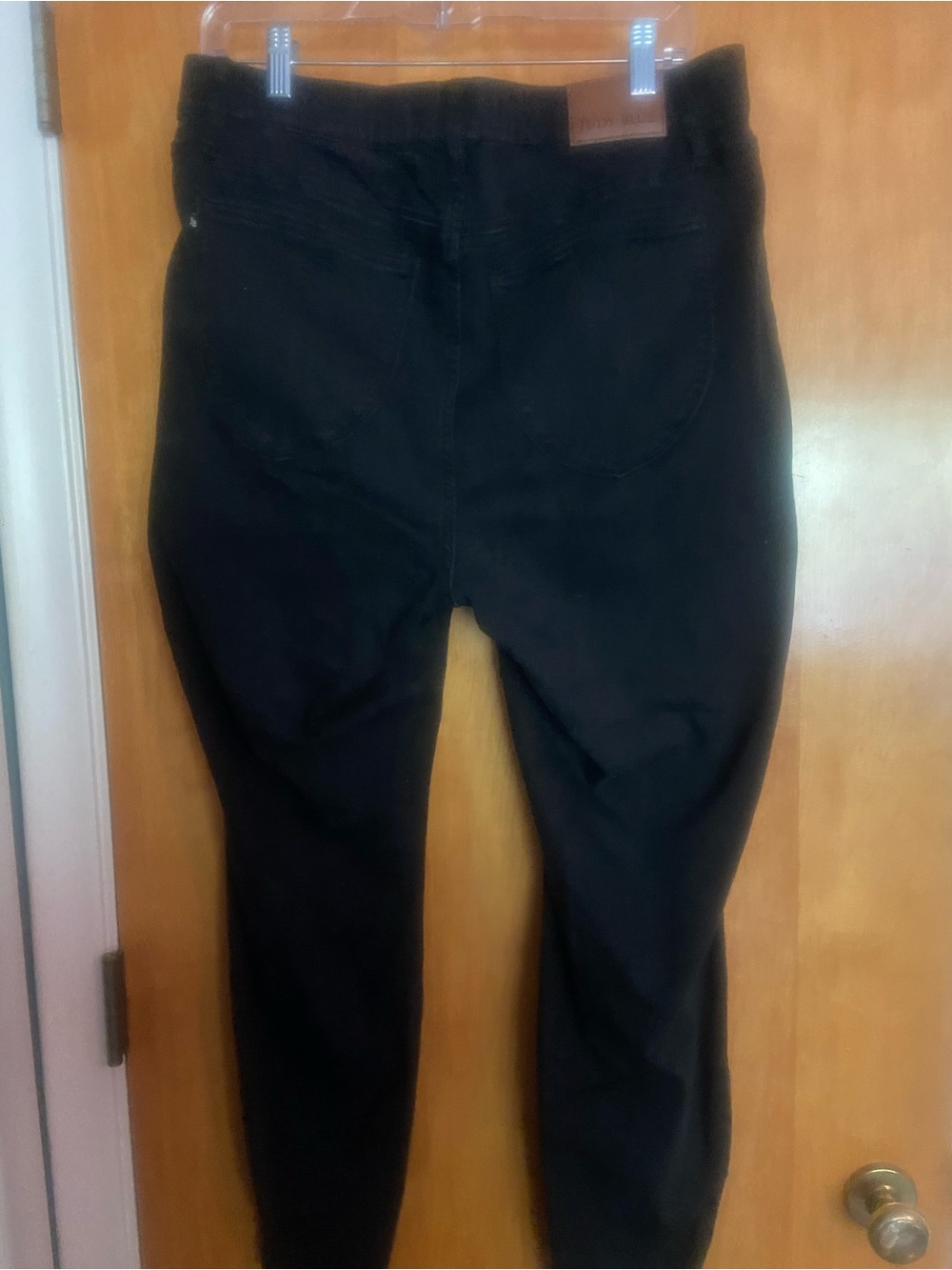 🖤Judy Blue 16W Black Pull-On Skinny Jeans
